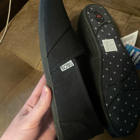 NWT Black Bobs size 9wide - Picture 6 of 8